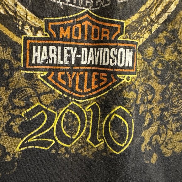 Harley Davidson T Shirt Size Adult Large L Daytona Bike Week 2010 - Picture 3 of 12